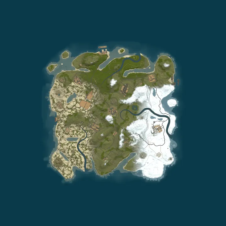 Map of [AU] WizzRust 2x Max 6 | Noob Friendly | Wiped 22/10