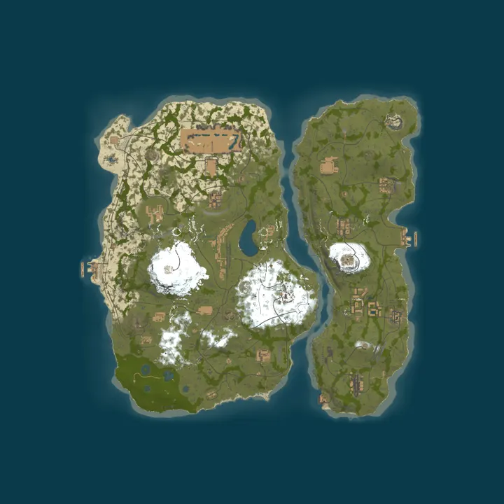 Map of US Rusty Bear 3x Monthly Duo | No Offlines | Noob Friendly | Lo