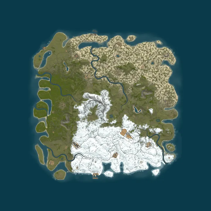 Map of PVE单人新手高倍服