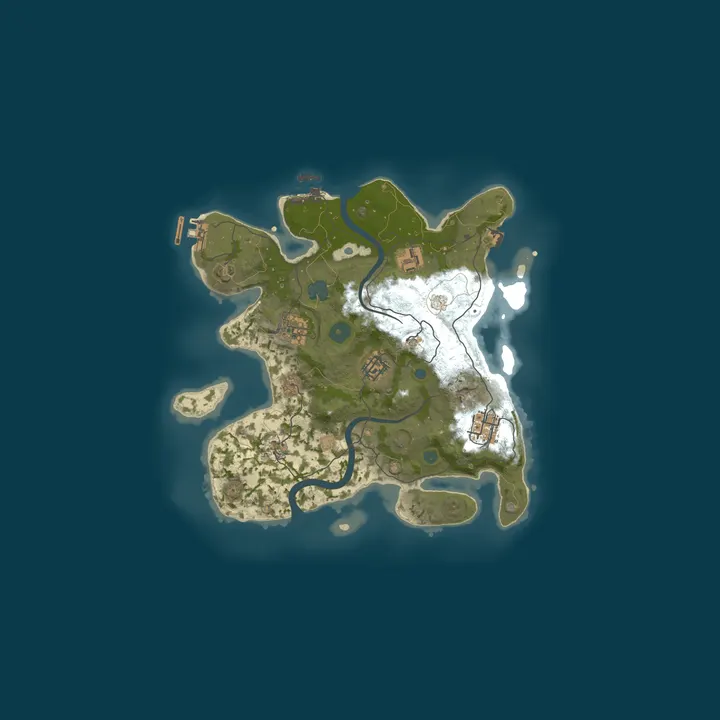 Map of Exzentriq Rust Server