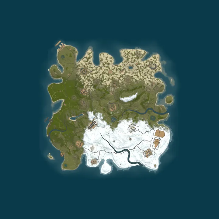 Map of RWG - Solo|Duo|Trio|Quad - 3xLootDay 5xLootNight