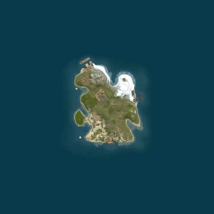 Map of A LOW.MS Rust Server