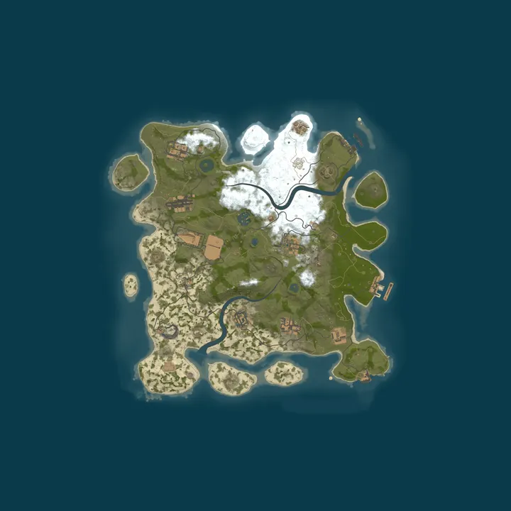 Map of Cometa Rust | Vanilla | Beta-Test
