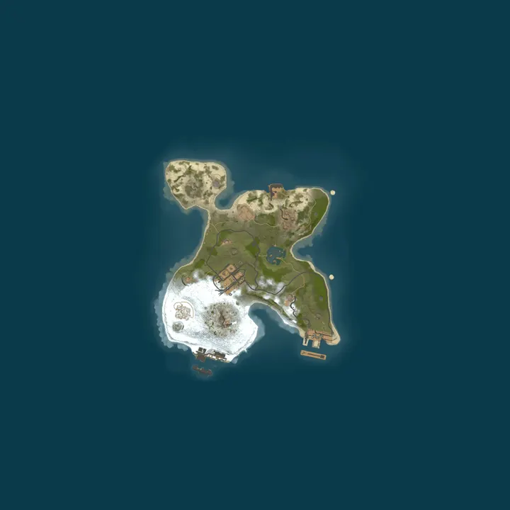 Map of Just Rust