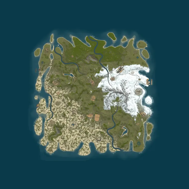 Map of The Casual Gamers Pve Easy | 2x | EU | Linux friendly