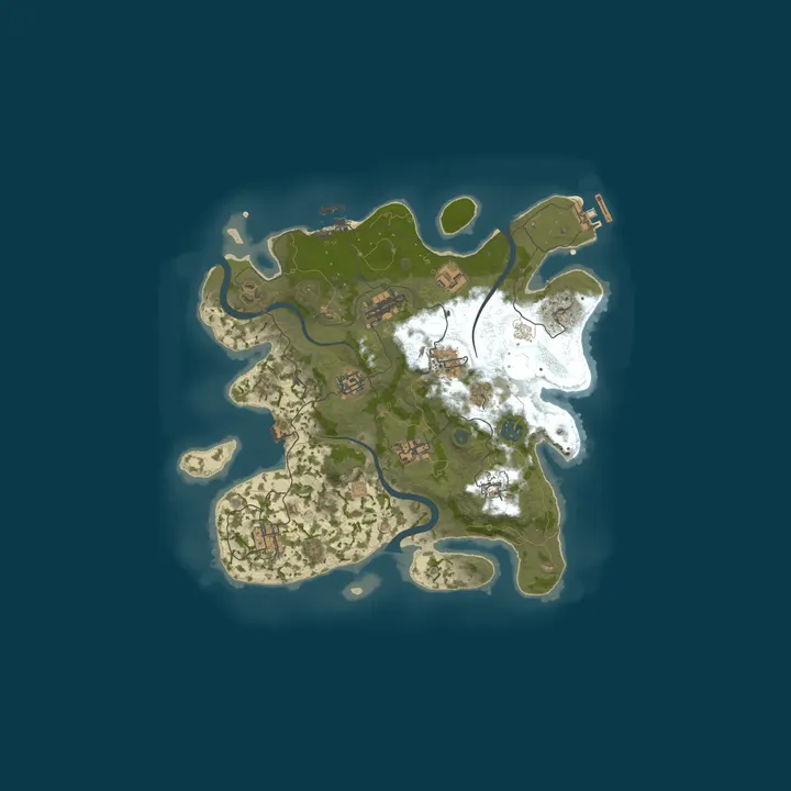 Map of [US] Rustwood | Small | Weekly | Quad | Vanilla+