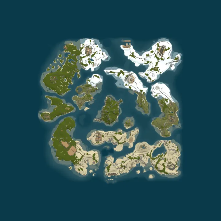 Map of 420 D&B 7-1 PVE | PLAYER CHOICE RATES