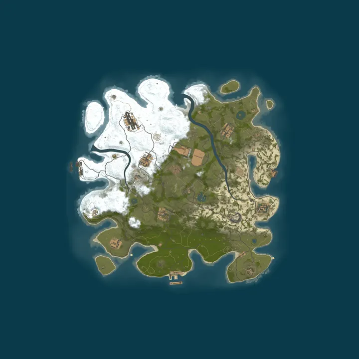 Map of ARCADIA