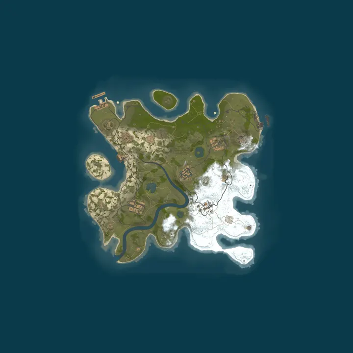 Map of Matthew's Rust Server