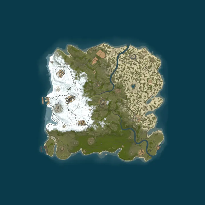 Map of HyperGaming | EU | 10X|Max 6 | PvP| Loot++ |Raid|KitslEvents