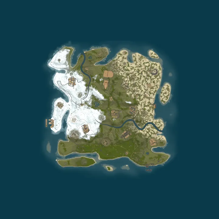 Map of Rust by G-Portal.com