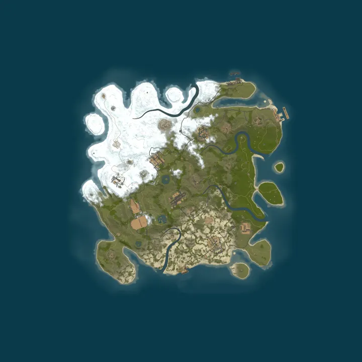 Map of ILHA DOS PELADOS - SOLO/DUO | 2X | CLT FRIENDLY - WIPE 15/10 (F