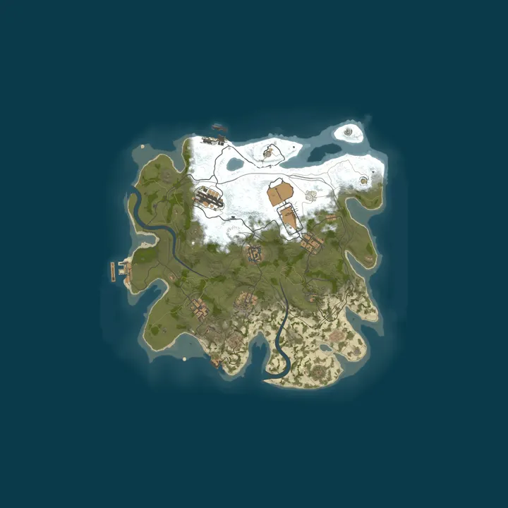 Map of HollowServers.co EU 2x Solo/Duo/Trio |JUST FULL WIPED