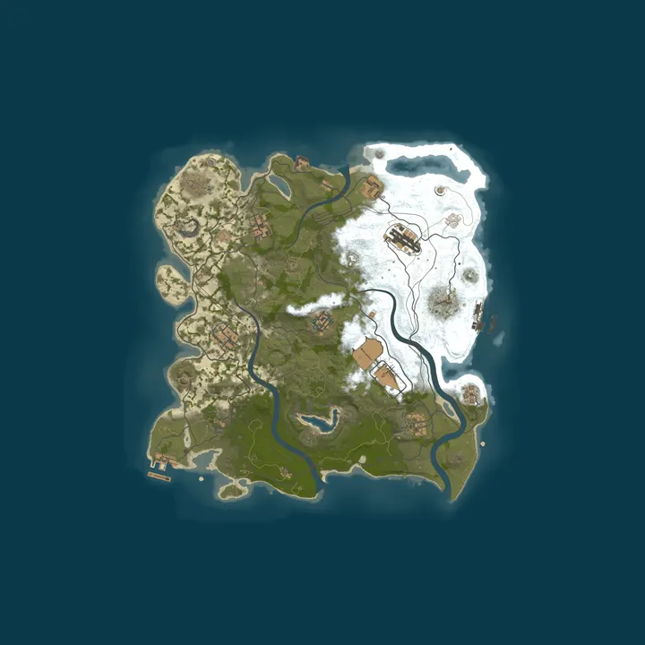 Map of US Limitless 2x Solo/Duo/Trio/Quad|No BP Wipes|Noob Friendly