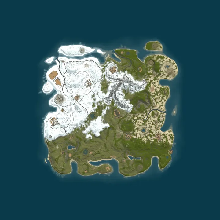 Map of NO WIPE| HELL NATION 25XPVE-100XPVP (No Stability|Mymini|Kits|S