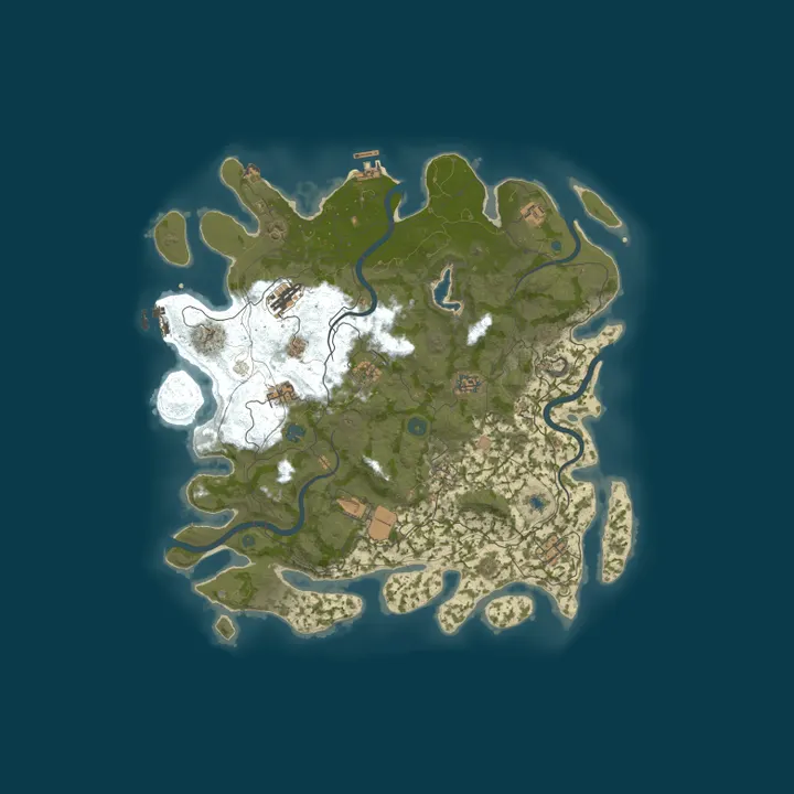 Map of 404 RUST 2Х|ДЛЯ НОВИЧКОВ|РОССИЯ 22.10