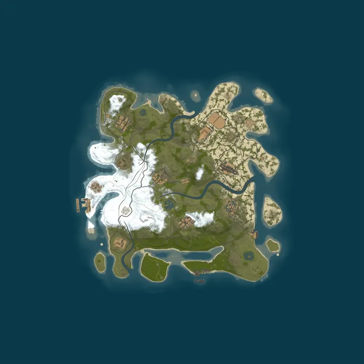 Map of RustBurger