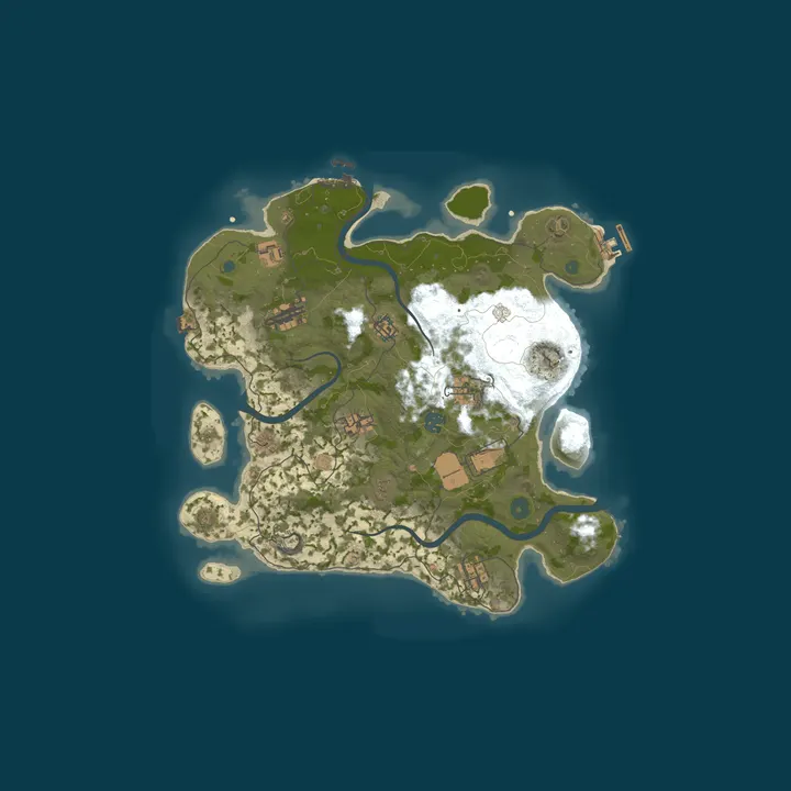 Map of private events