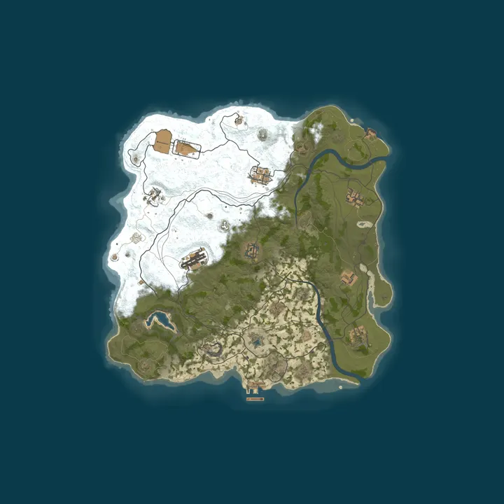 Map of WEREWOLF GAMING.CO 3x Solo/Duo/Trio|Loot x3|Share BPs| WIPED