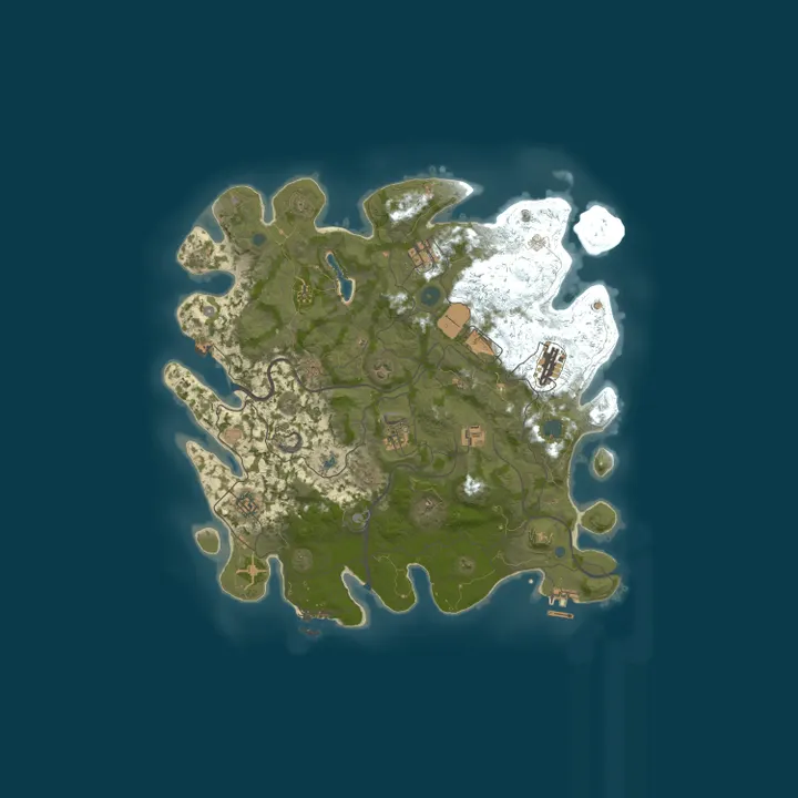 Map of Eternal Nexus - TGC PVE-PVP|RP Friendly|RaidContracts|Bradley|S