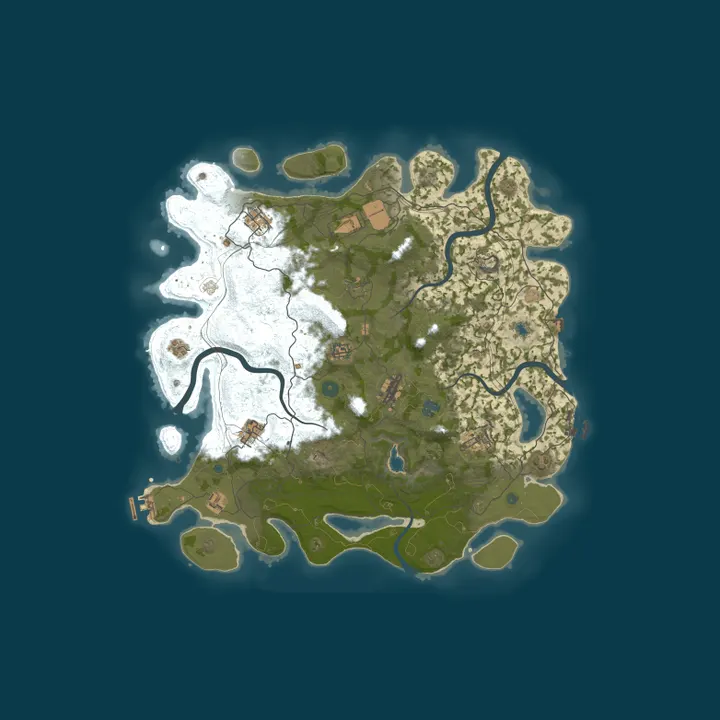 Map of Fudge Begynderserver(Casual Beta:Ticket on discord for access)