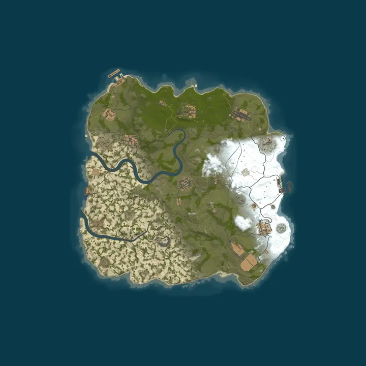 Map of TemplarGaming EU 10x Swift Trio Loot++|PvP|MyMini|SkinBox|x10 J