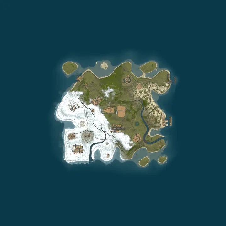 Map of [FR] RUST-PACIFIC | Débutant | SOLO/DUO/TRIO/QUAD