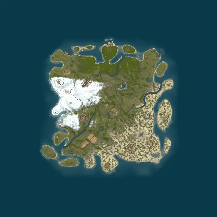 Map of ScrambleZAR PVE | Halloween Event Week #3