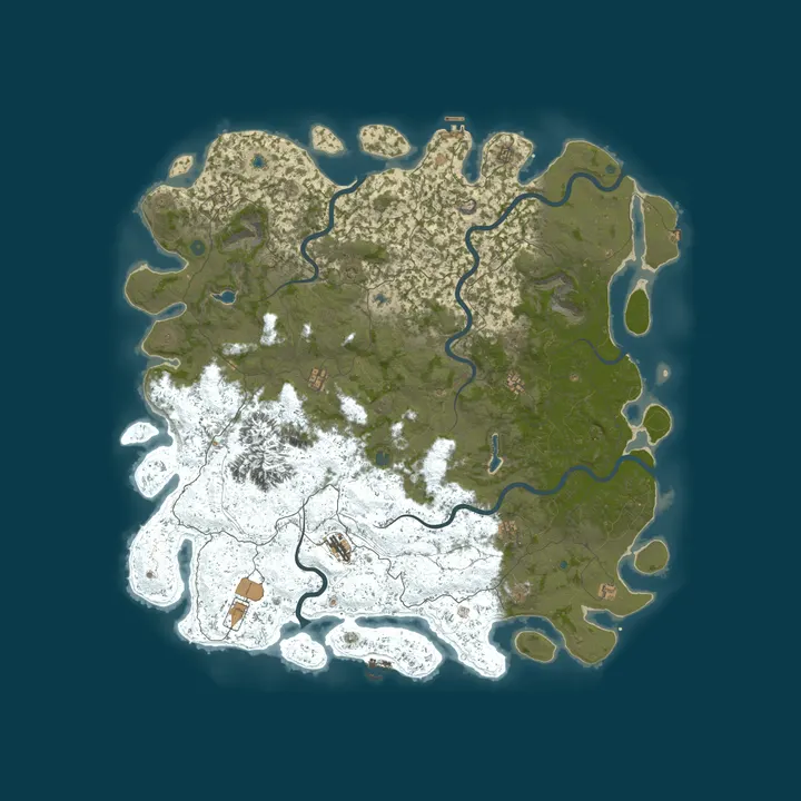 Map of • RUS ☆ CARNIVAL.RIP ☆ VANILLA • 60TICK|NOLAG|NOMOD