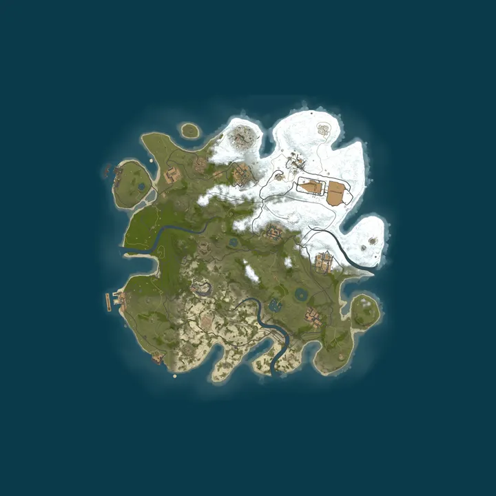 Map of Flame Rust #3 — Modded 3x (Solo/Duo) | Magic