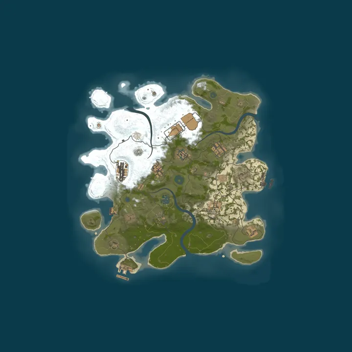 Map of HARDCAMP.PRO #1 | VANILLA | 2x | Duo | Mon