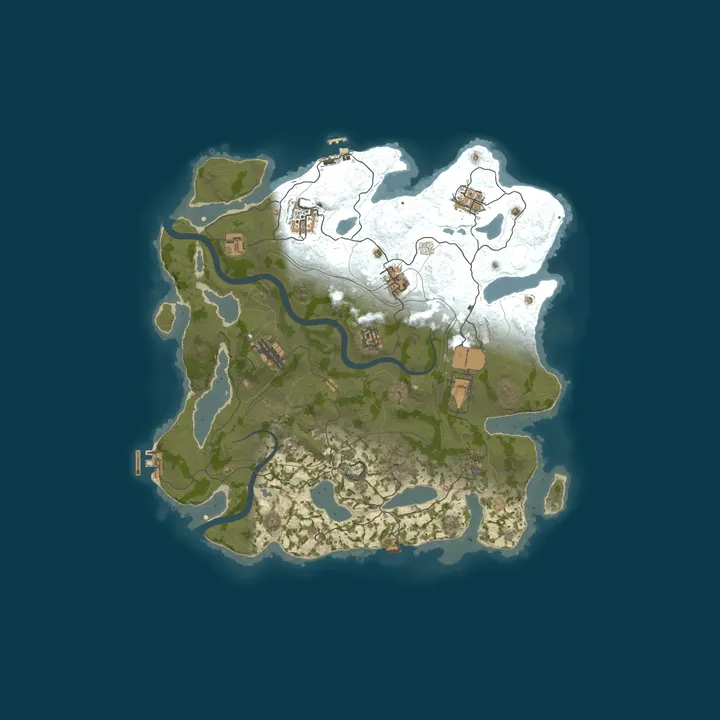 Map of [EU] HollowServers.co 3x Solo/Duo|LootX3|JUST FULLWIPED