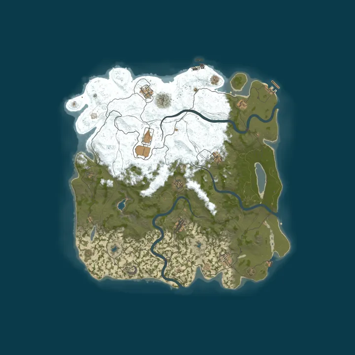 Map of US RENEGADE 2x Monthly Main | 50% Upkeep | No BP Wipe |