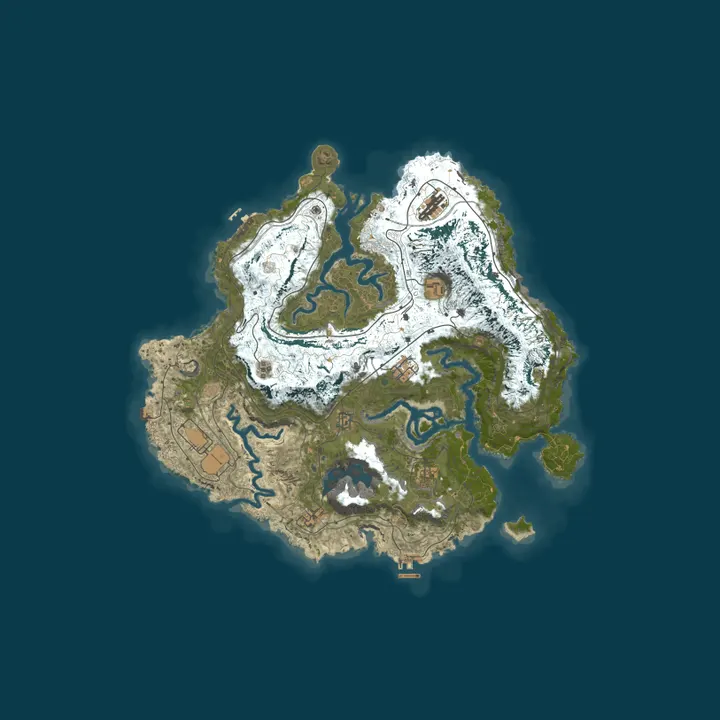 Map of Kapco411 Battlefield Pro50X|TC Protections|Mega Events|500Raidb