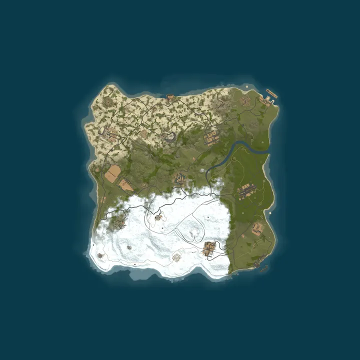 Map of WARBANDITS.GG BR 3X |Solo/Duo/Trio|LootX3| JUST WIPED