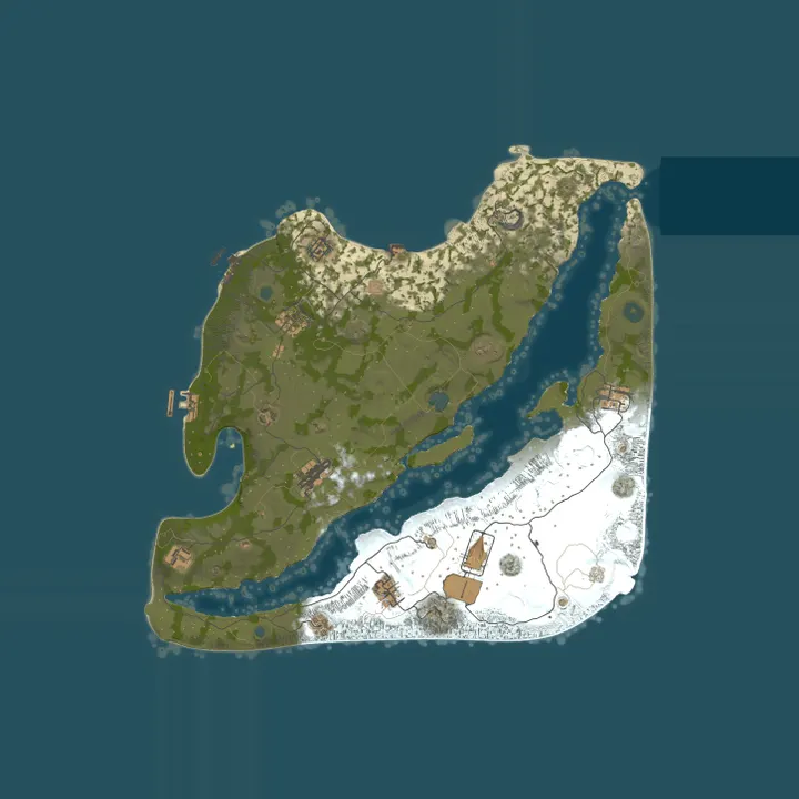 Map of KAIRO RUST | X1 | Для новичков |
