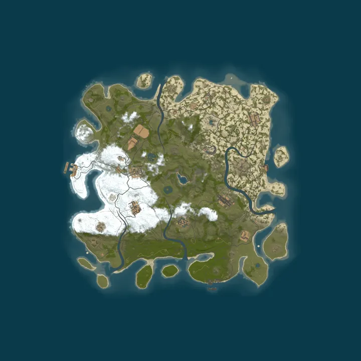 Map of Rubezh X10 | PvE | Quests